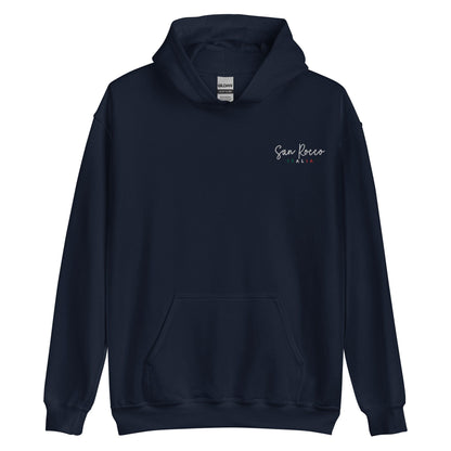 Shirts en tops San Rocco Italia unisex hoodie met geborduurd logo San Rocco Italia