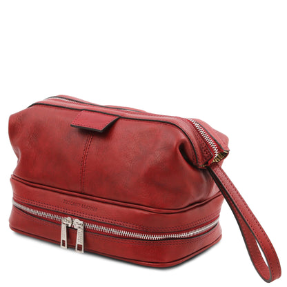 Accesorios de viaje de piel Jacob - Neceser de piel | TL142204 San Rocco Italia