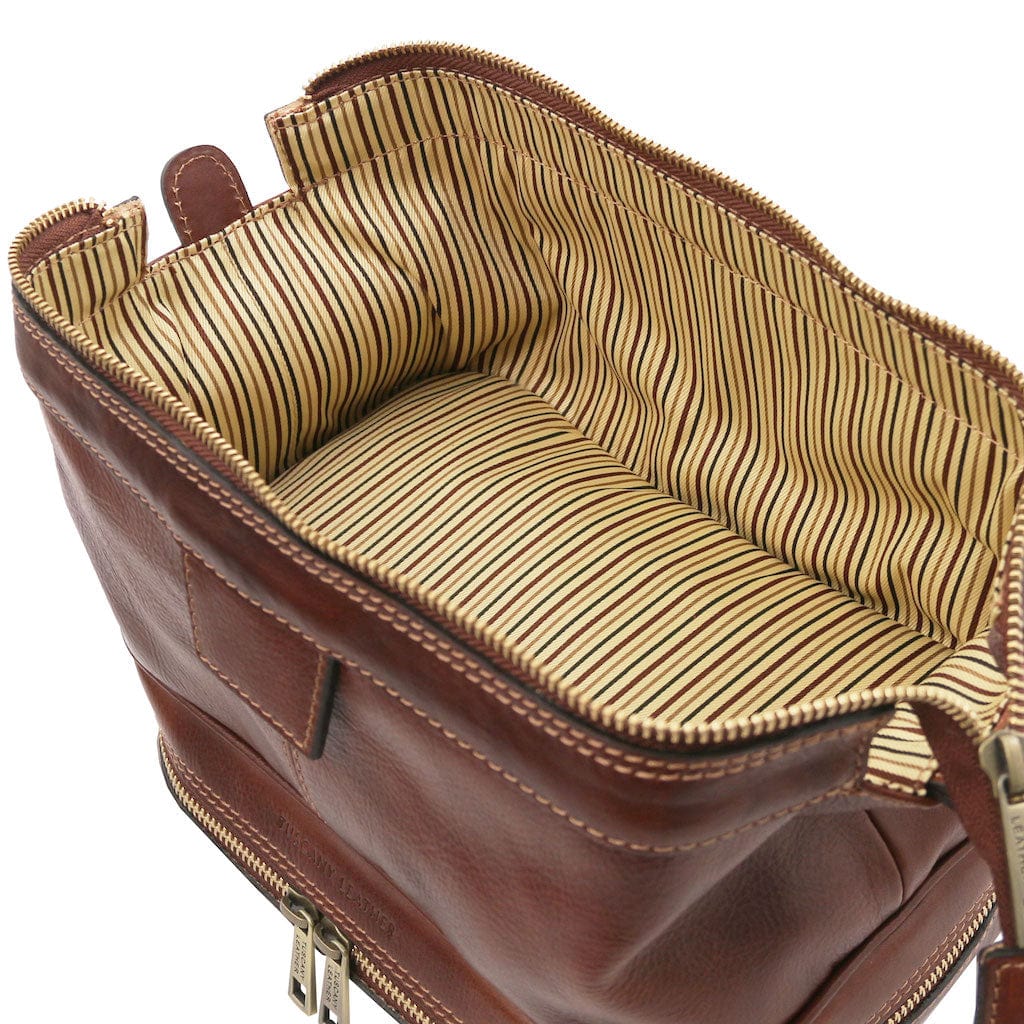 Accesorios de viaje de piel Jacob - Neceser de piel | TL142204 San Rocco Italia
