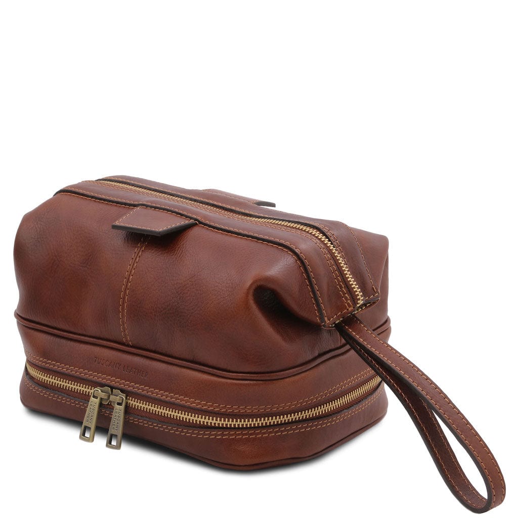 Accesorios de viaje de piel Jacob - Neceser de piel | TL142204 San Rocco Italia