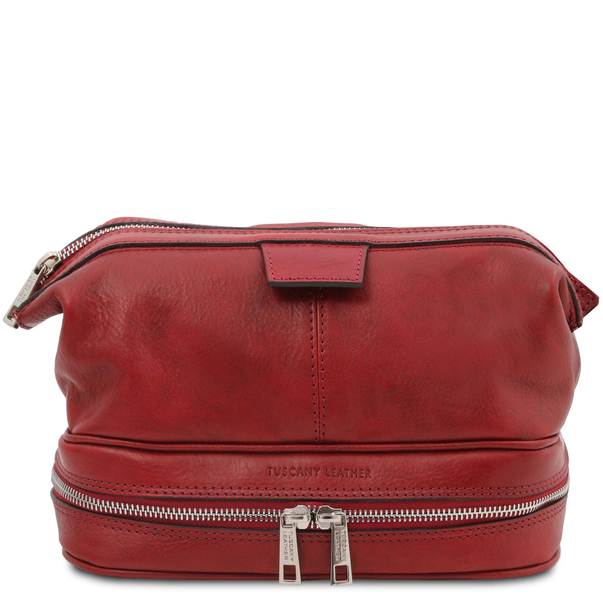 Accesorios de viaje de piel Rojo Jacob - Neceser de piel | TL142204 San Rocco Italia